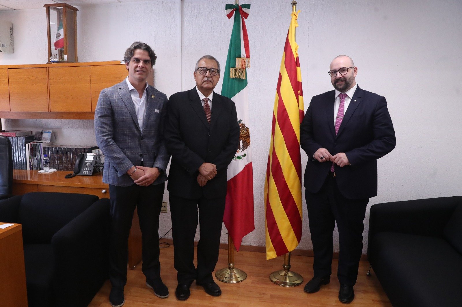 aqui con presidente de catalunna